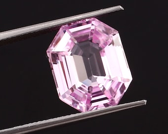 AAA 11x9 MM Ravishing Color And Nice Luster Flawless Ceylon Pink Sapphire Loose Radiant Cut Gemstone For Ring & Fine Jewelry Making Gemstone