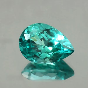 AAA Ceylon Parti Sapphire Loose Pear Gemstone: 16x12 MM