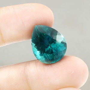 17x14 MM - AAA Flawless Ceylon Parti Sapphire Loose Pear Gemstone Cut, Fine Quality Sapphire Ring & Beautifull Jewelry Making Gemstone Cut