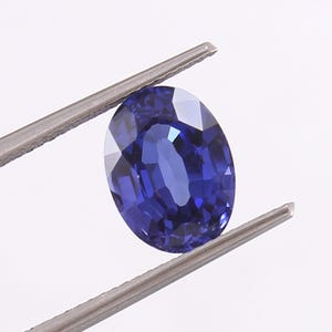 AAA Flawless Ceylon Blue Sapphire Loose Oval Gemstone Cut, Wonderfull Quality Sapphire Ring & Premium Jewelry Making Gemstone Cut 12x10 MM
