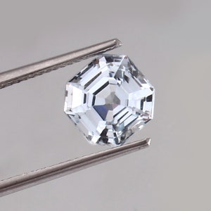 AAA 6x6 MM Ravishing Color & Nice Luster Quality Flawless Brazilian Aquamarine Loose Asscher Cut Gemstones For Ring And Jewelry Making Cut
