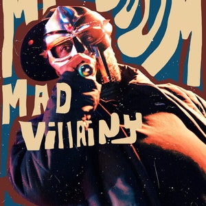 MF DOOM - Wall Art - Mad Villainy