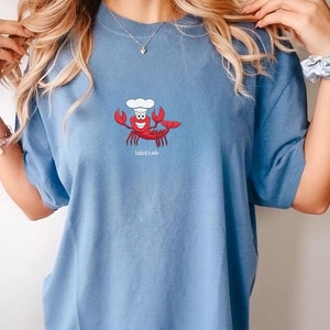 Lobstah Comfort Colors Beach T-shirt, Summer Vacation Shirt, Surfer Tee, Beach Lover Tshirt, Fun Lobster Lover Gift, Ocean Life Themed Shirt