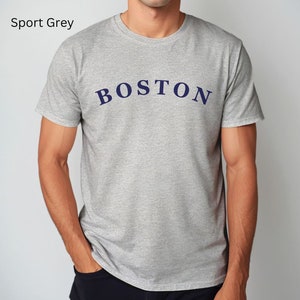 Camiseta unisex de Boston, camiseta de turismo de Boston, camisa de vacaciones de verano en la playa, camiseta de la ciudad de Boston, camiseta turística de Massachusetts, regalo para bostonianos