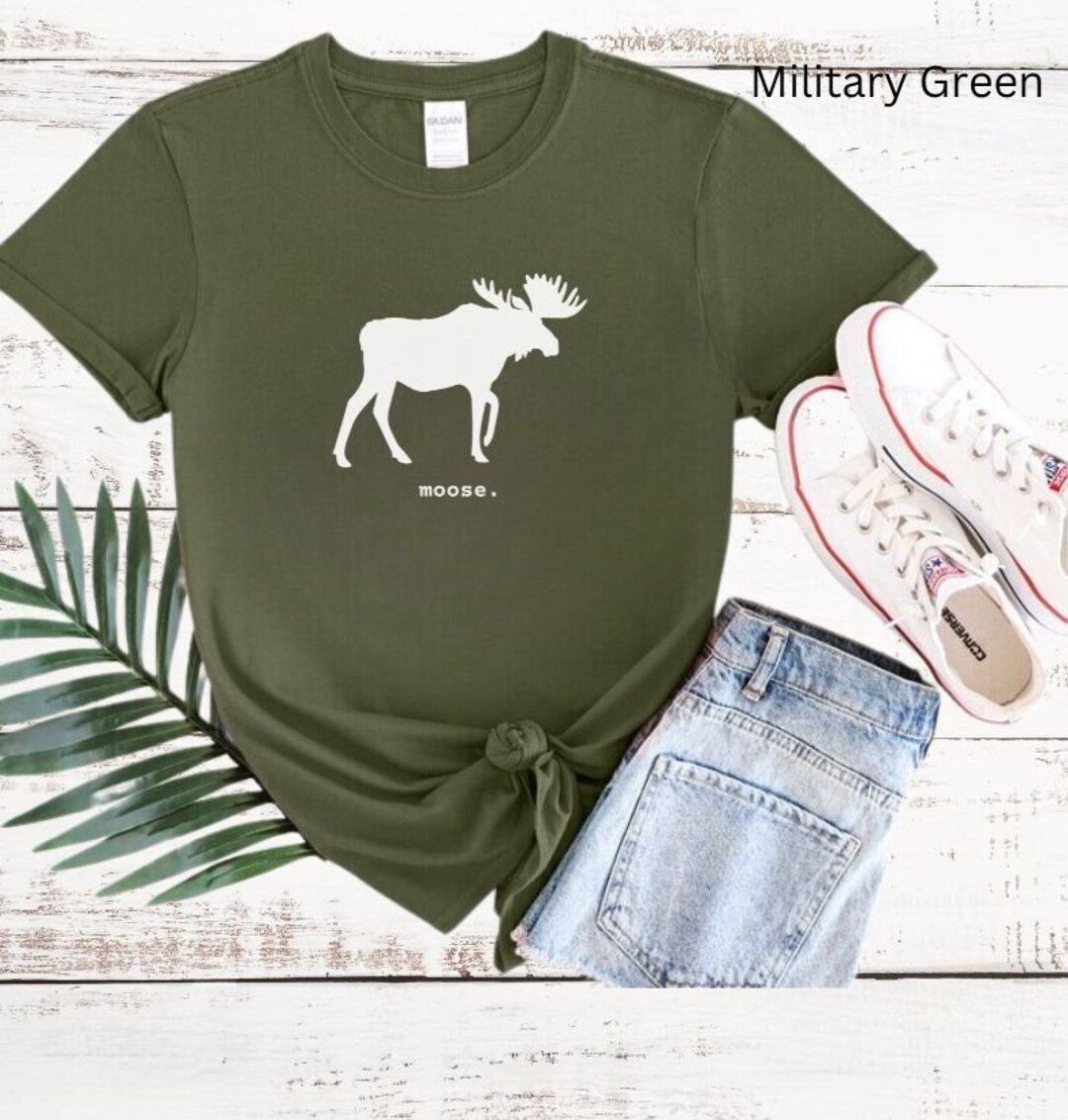 Adult's Moose Short Sleeve Shirt main image 1