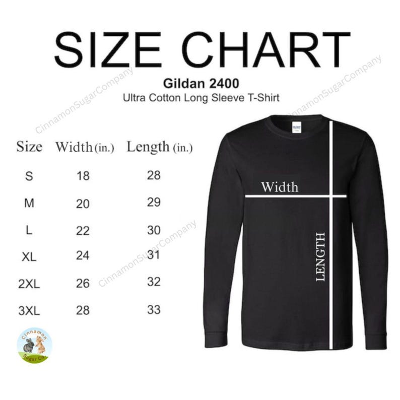 This adult unisex long sleeve t-shirt is available in sizes small, medium, large, extra large, 2XL and 3XL, and is available in a selection of 6 colors.
