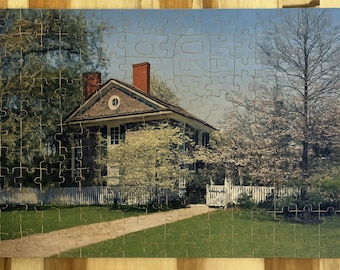 Valley Forge Puzzle, Charles W. Russell, 324 pc. Handmade Wooden Jigsaw