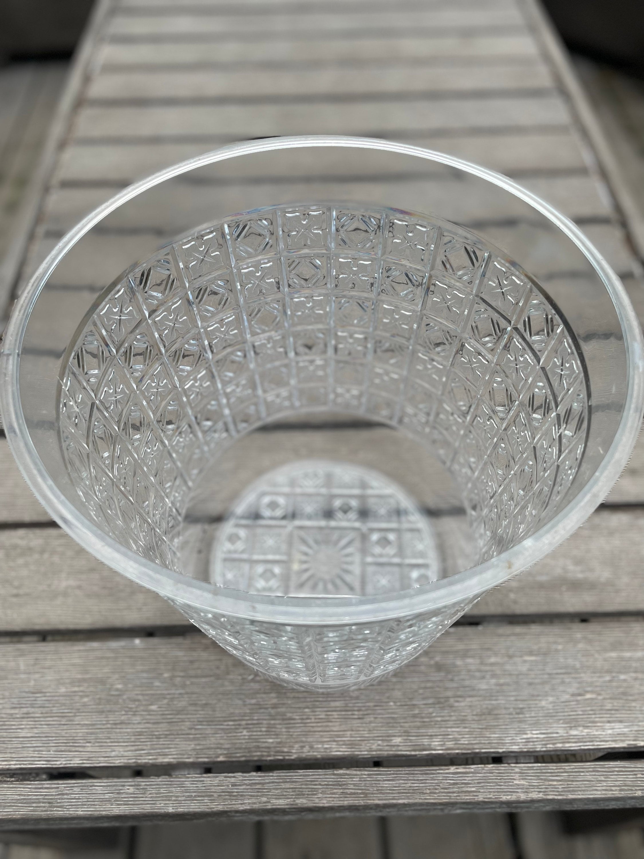 Regaline 50s Lucite Trash Can Made in USA Waste Basket Etsy