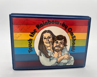 1979年 タッチ・ザ・レインボー カセット オム・シャンティ ユニティ スピリチュアル テープ ケース付き 手書きのオム・シャンティのインスピレーションメッセージ