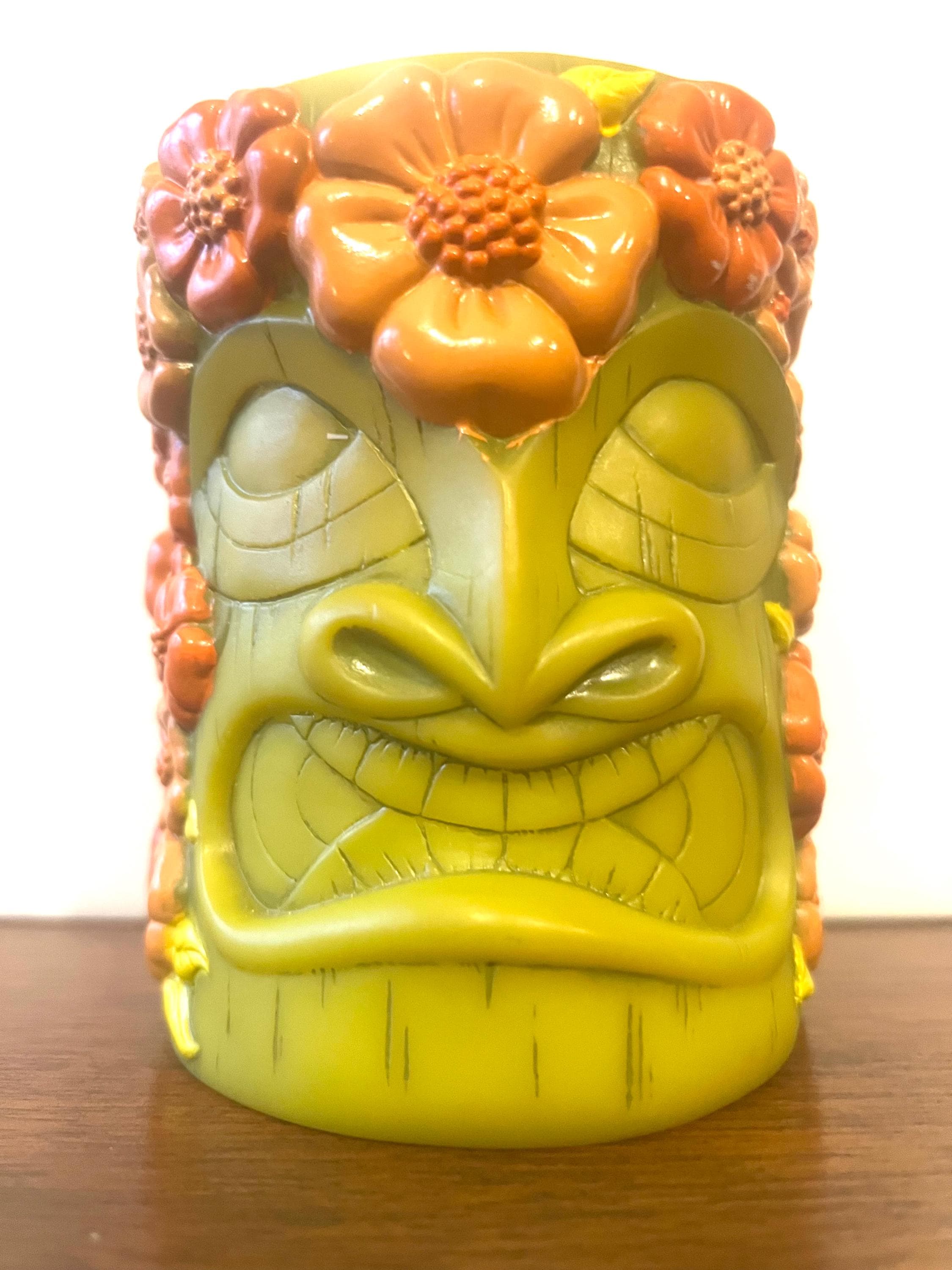 Atomik Tiki Drink Koozie – Floral Rubber Hard Shell Cup Holder - Etsy