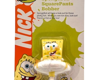 SpongeBob SquarePants Fishing Bobber NOS Zebco Nickelodeon 2005 Sealed Collectible Spongebobber