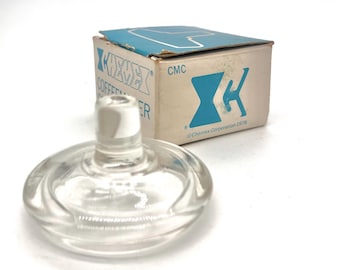 1976 CHEMEX Vintage Glass Coffeemaker Cover Lid NOS with Original Box Replacement CMC