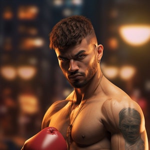 A Boxer (Cellphone Wallpaper)