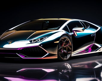 Chrome Lamborghini Huracan