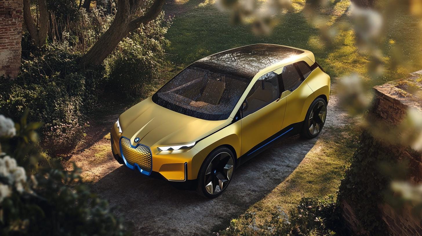 Gold BMW Ix - Etsy