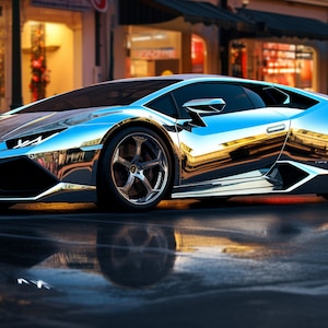 Chrome Lamborghini Huracan 5