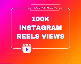 100.000 visualizzazioni di rulli Instagram