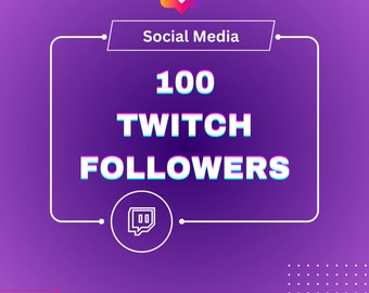 100 abonnés Twitch
