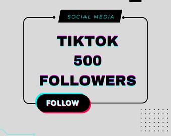 500 Tiktok-Follower