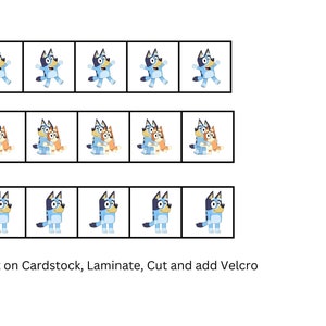 Bluey Visual Support Breathing Board Plus I'm Working for Board ADHD ...