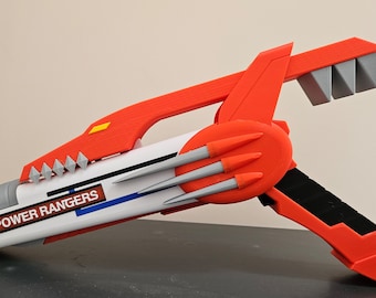 3D-utskriven Mighty Morphin Power Rangers Blade Blaster - replika i skala 1:1