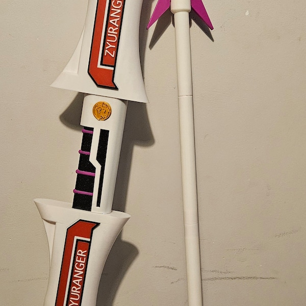 3D Printed Mighty Morphin Power Rangers Power Bow with Arrow - 1:1 Scale Replica