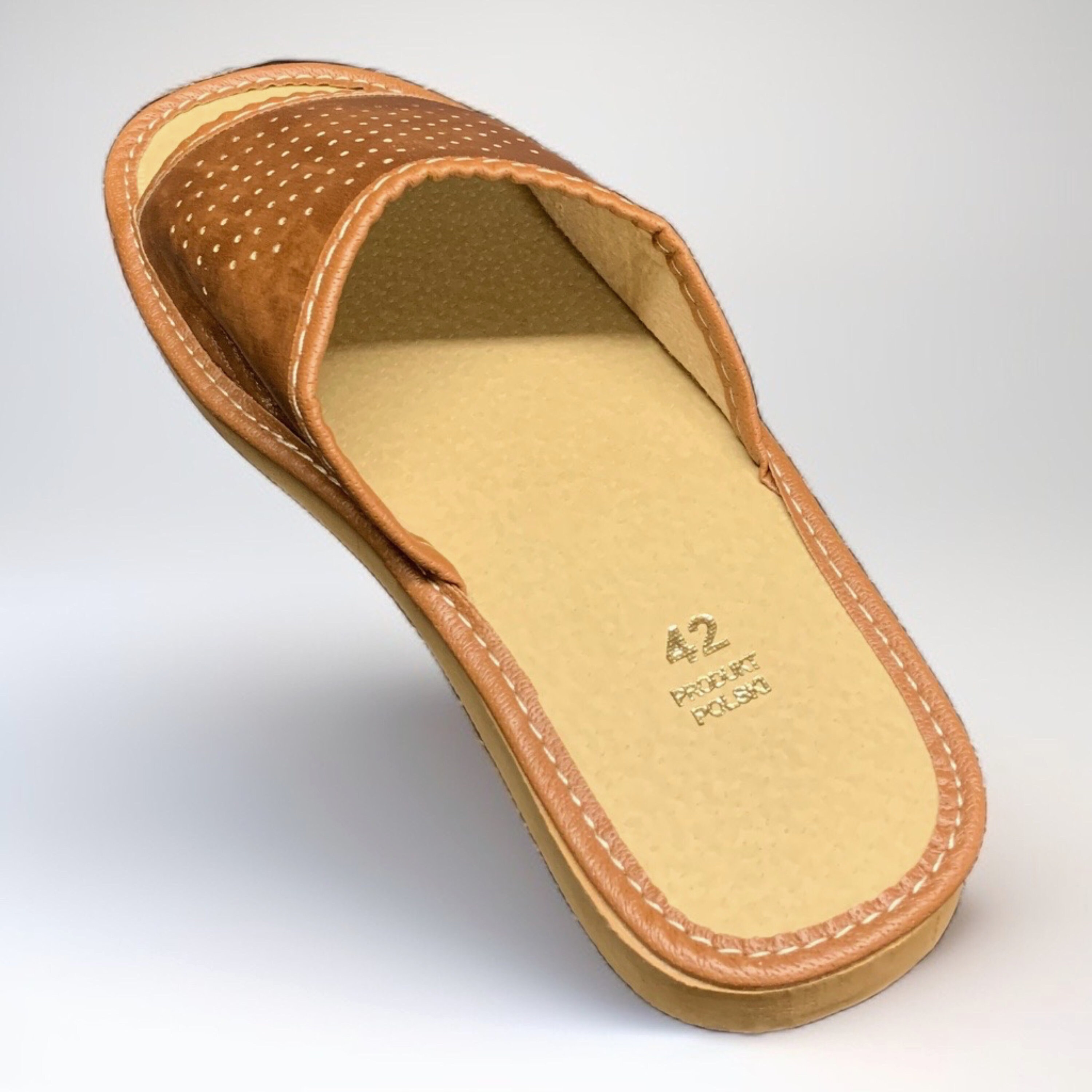 【MODERNIF】Our Leather Slippers Handcrafted Leather Men's Slippers | Cozy & Stylish Home
