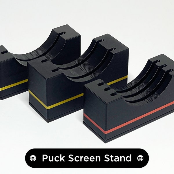 Puck Screen Stand/Holder - 58.5mm / 53.5mm / 51mm - 3D printed