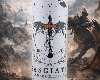 Fourth Wing 20oz/30oz Basgiath Academy Tumbler