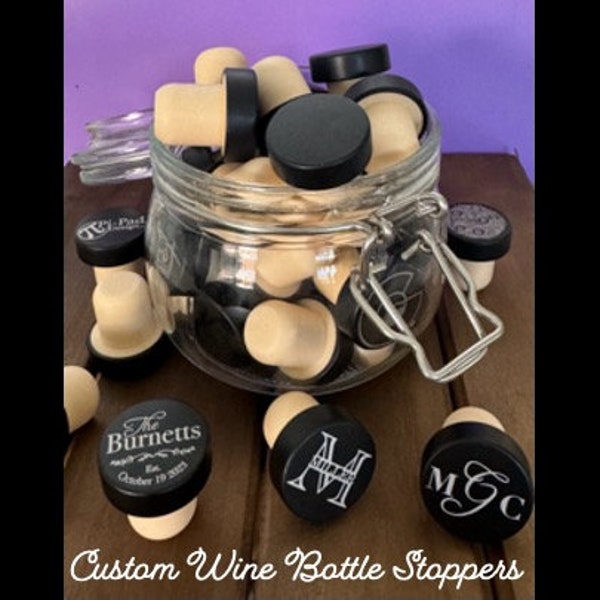 Aluminum Black Bottle Stopper: Stylish and Functional Wine or Beverage Accessory