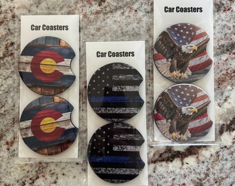 Custom Car Coasters