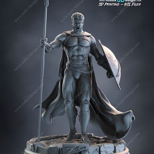 Sparta King stl file, 3d digital printing, movie characters, figures