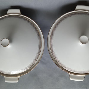 Pair of H&C Selb Bavaria Heinrich Porcelain Soup Tureens