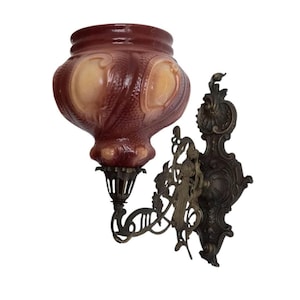 Antique French Art Nouveau Wall Sconce