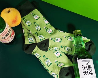 Soju All-Night Bamboo Crew Socks