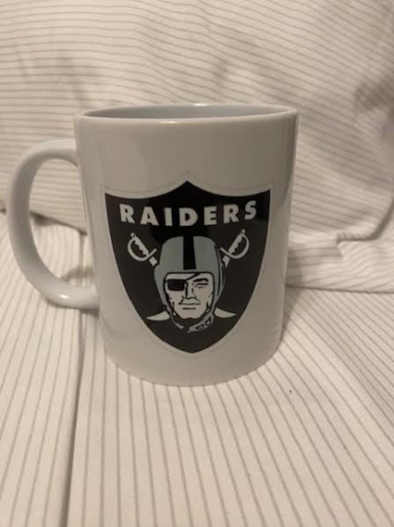 Las Vegas Raiders Mug. Raiders Logo NFL Football Raiders Logo Coffee