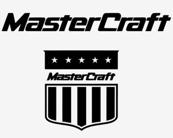 MasterCraft Ski Boat wakeboard Various Colors Vinyl Decal Sticker Window decals