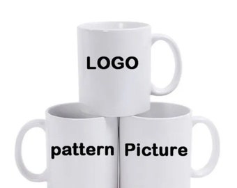 Personalisierte Tasse Benutzerdefinierter Text Foto Name Geschenk Kaffee Lustiger Tag Keramik 11 Unzen Tasse