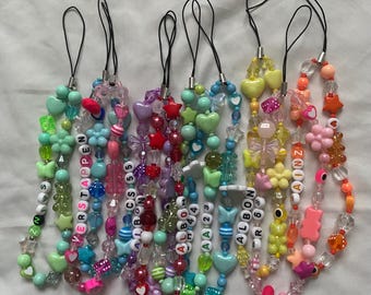 Custom Formula 1 Inspired Beaded Phone Charm Strap