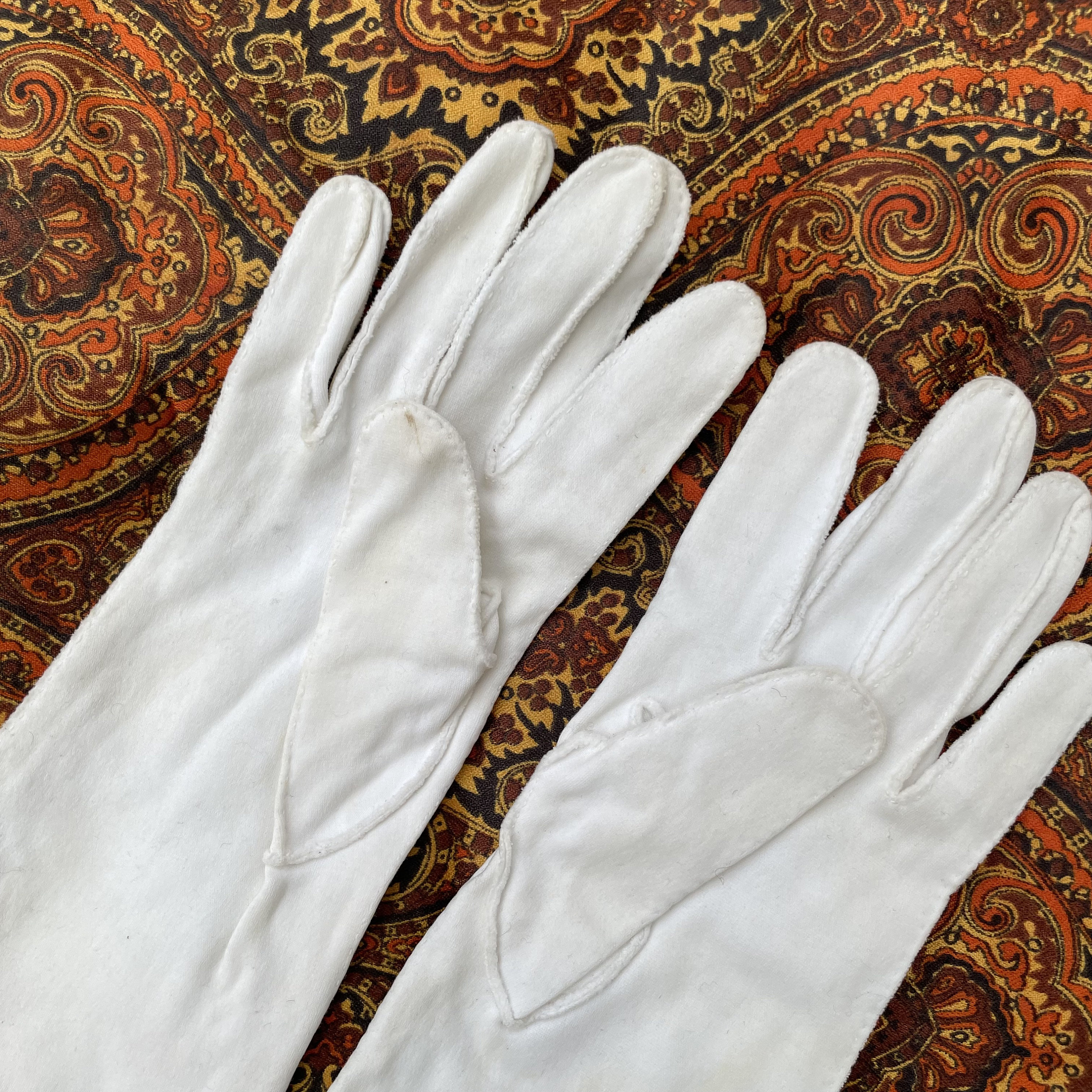 Vintage Pair of Cornelia James Soft White Made in England