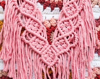 Boho Macrame Wall Hanging | Retro Home Decor | Accessories | Boho Gifts | Wall Decor |Decor | Christmas Gift Idea