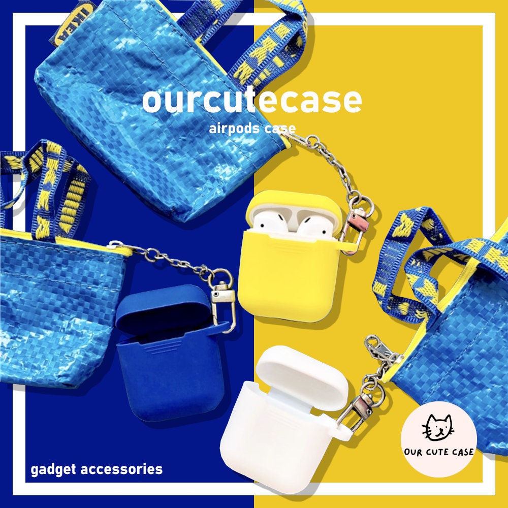 Ikea FRAKTA Bag Airpods 1 2 3 Pro Pro Gen 2 Case Cute Airpods