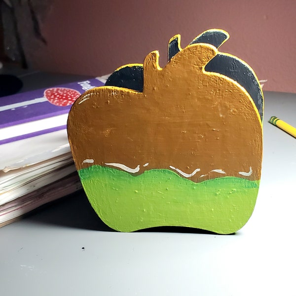 Candy Apple pencil holder