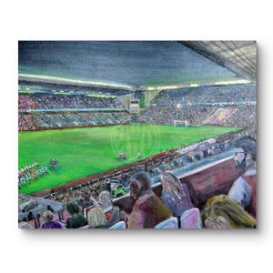 Aston Villa Football Stadium, VillaPark | Painting Print