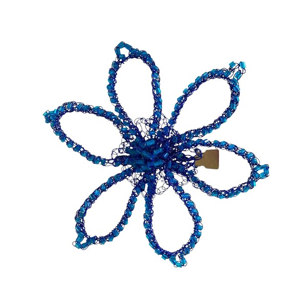 Lisa Toland hand crocheted hair clip