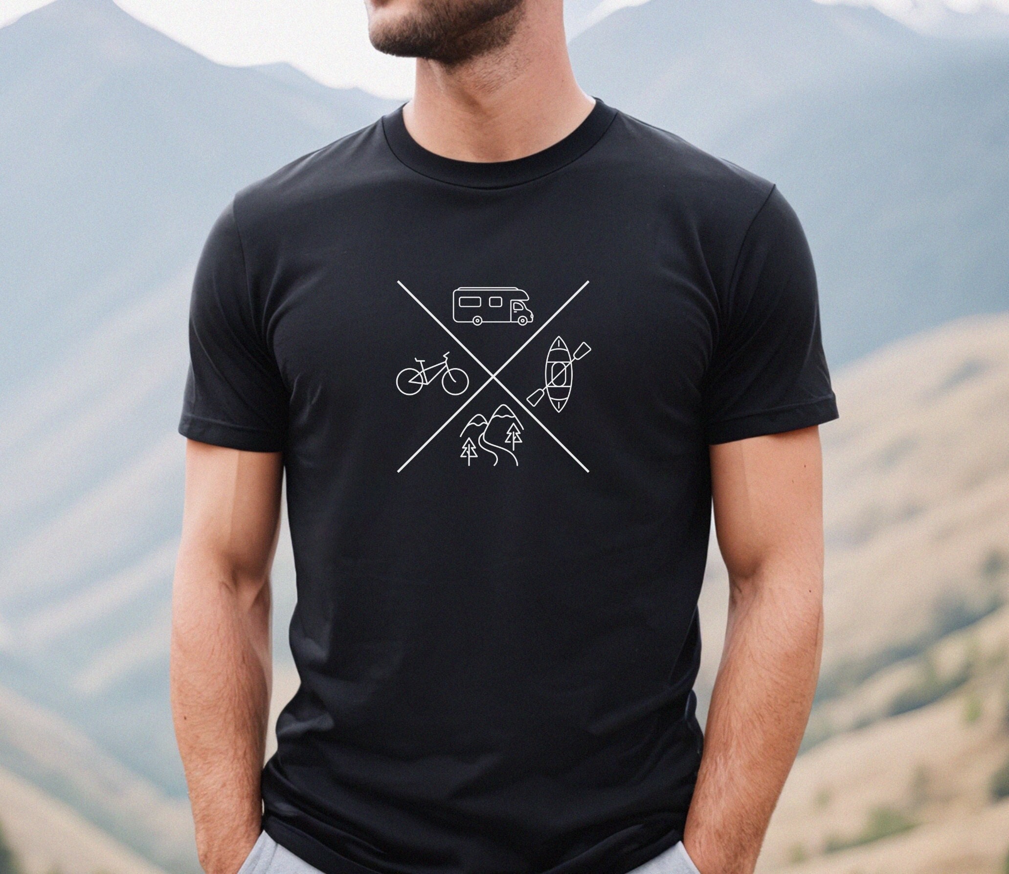 Camper T-shirt, Outdoor, Canoe T-shirt, Vanlife Shirt