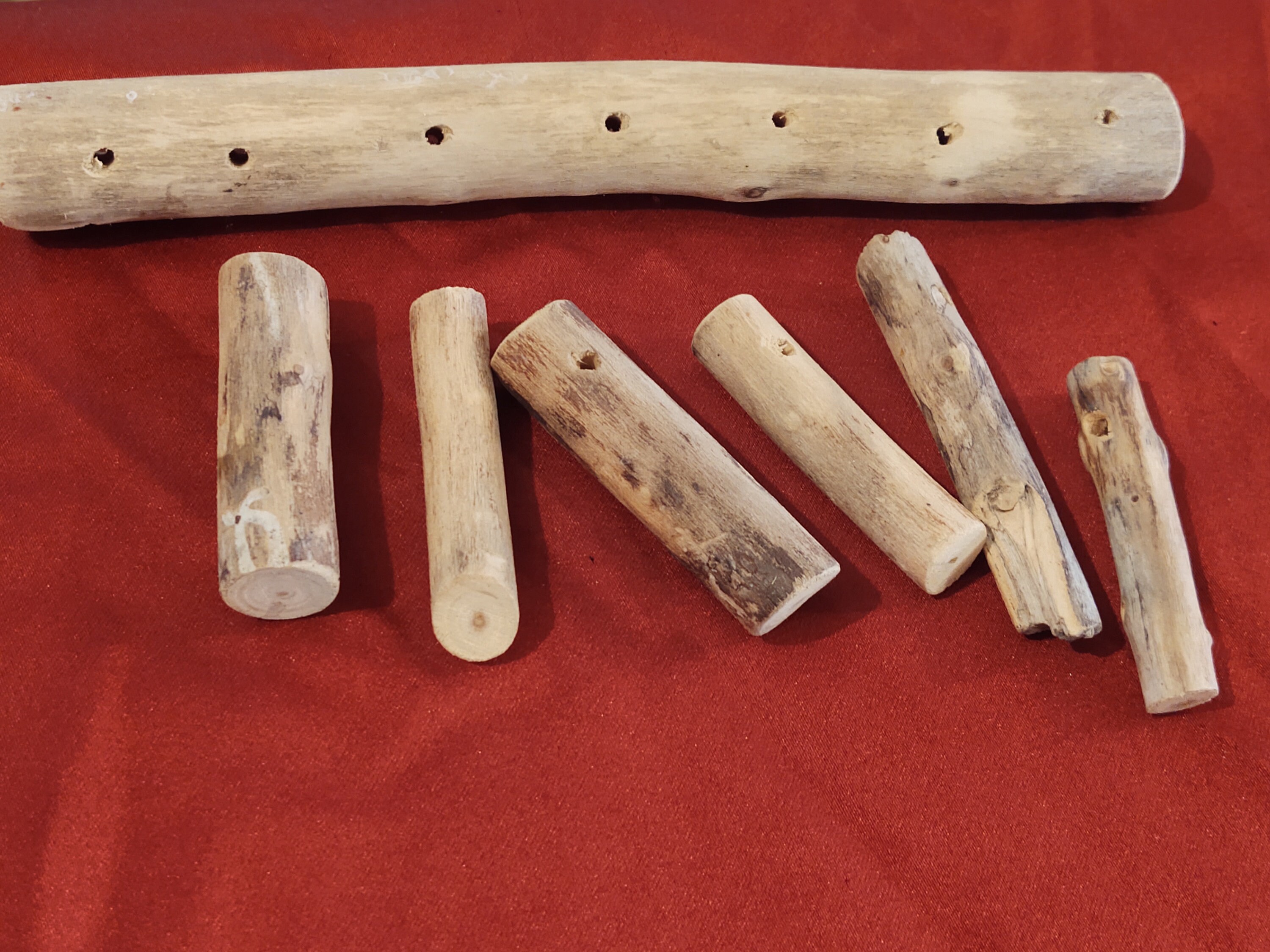 Make Your Own Wooden Wind Chime Kit Etsy