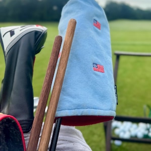 Handmade Walnut Alignment Sticks | Golf Alignment Sticks | Golfer Gift | Custom Engraving | Made in Florida