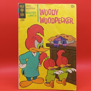 September 1970 Woody Woodpecker comic book Gold Key Walter Lantz