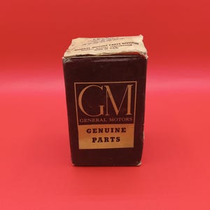 1960s GM General Motors Genuine Parts BOX ONLY
